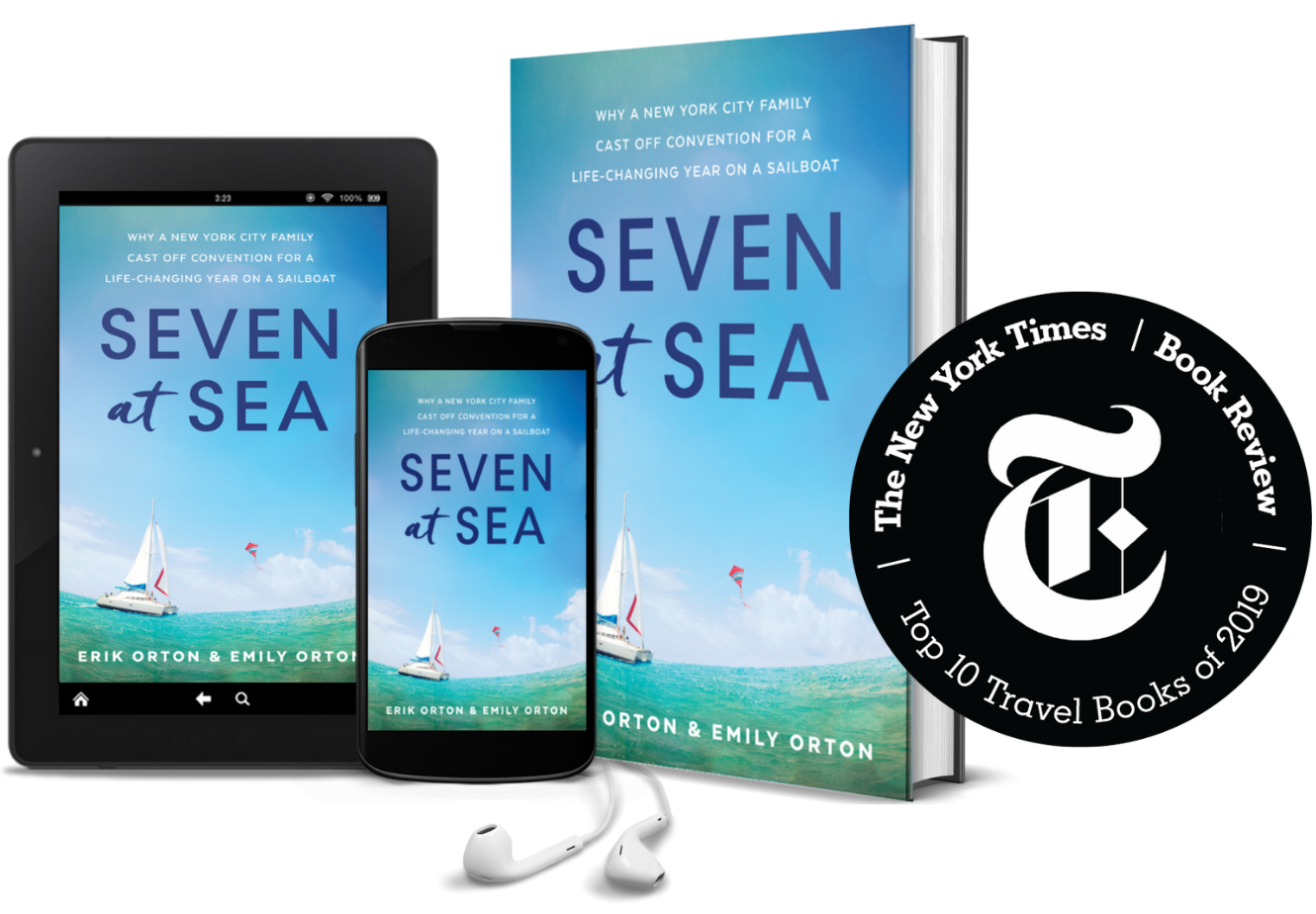 Read our book: Seven at Sea