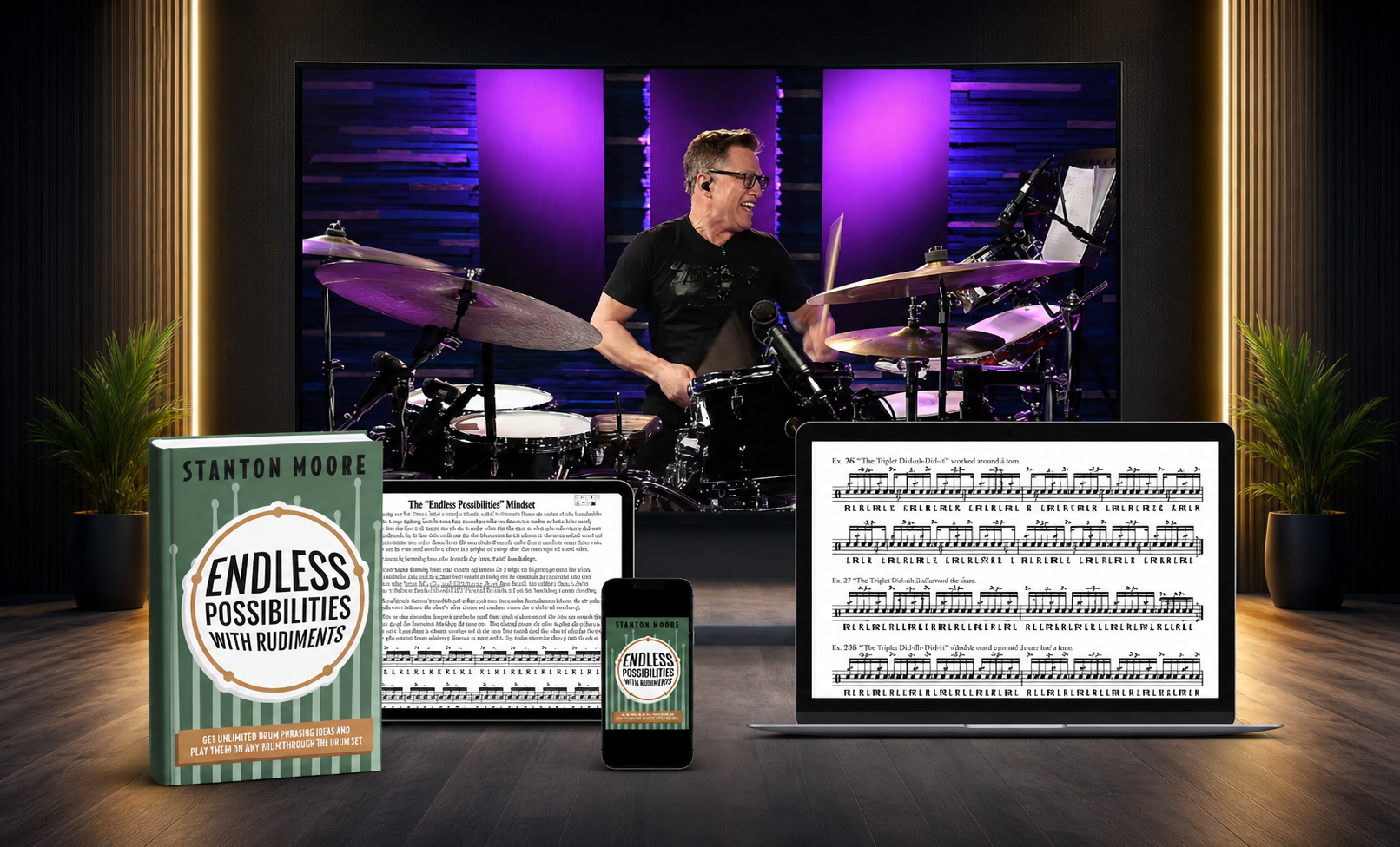 The Rudiment-To-Music System product stack