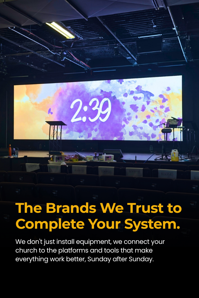 Built for Church Stages Banner Mobile