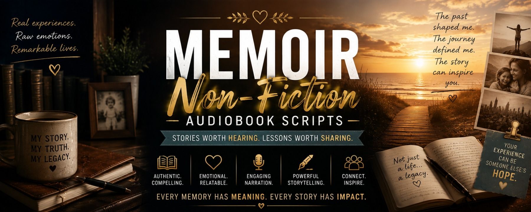 Memoir Audiobook Voiceover Scripts