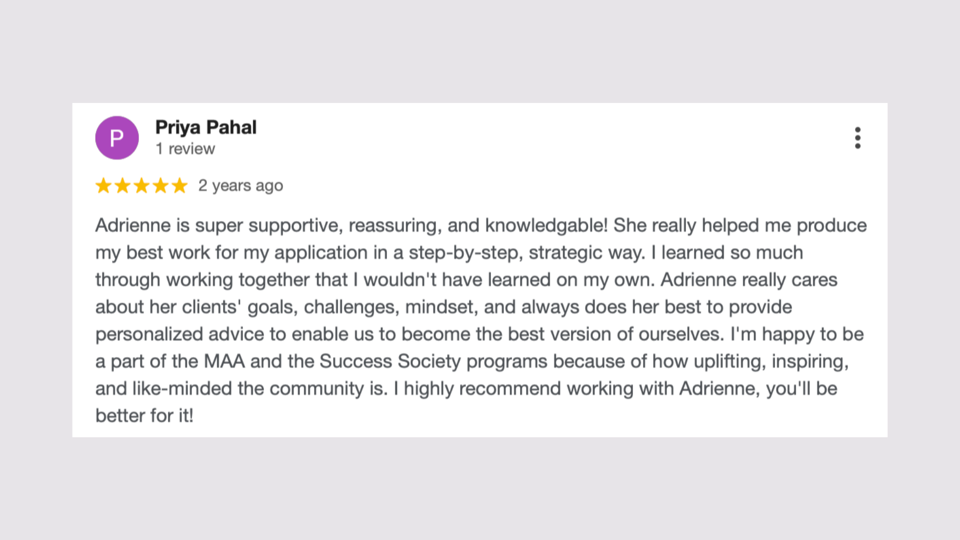 AYG testimonial 9