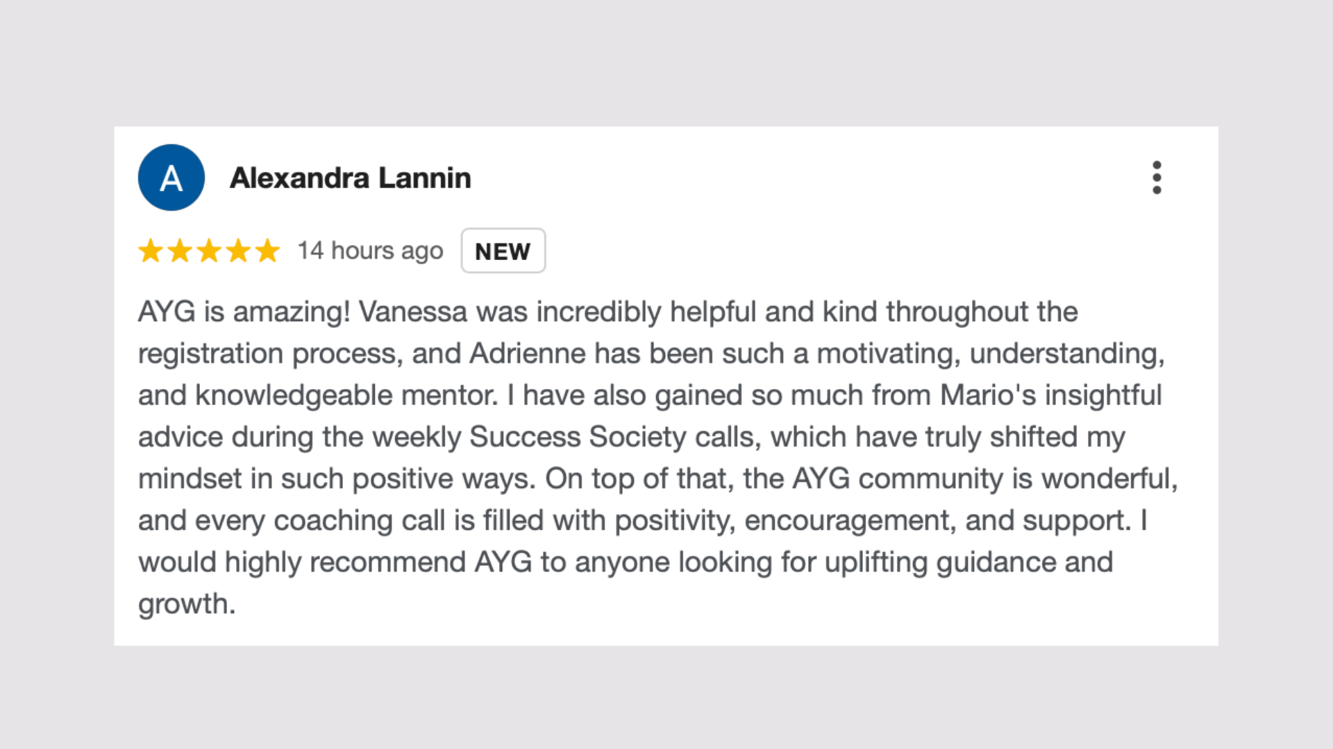 AYG testimonial 15