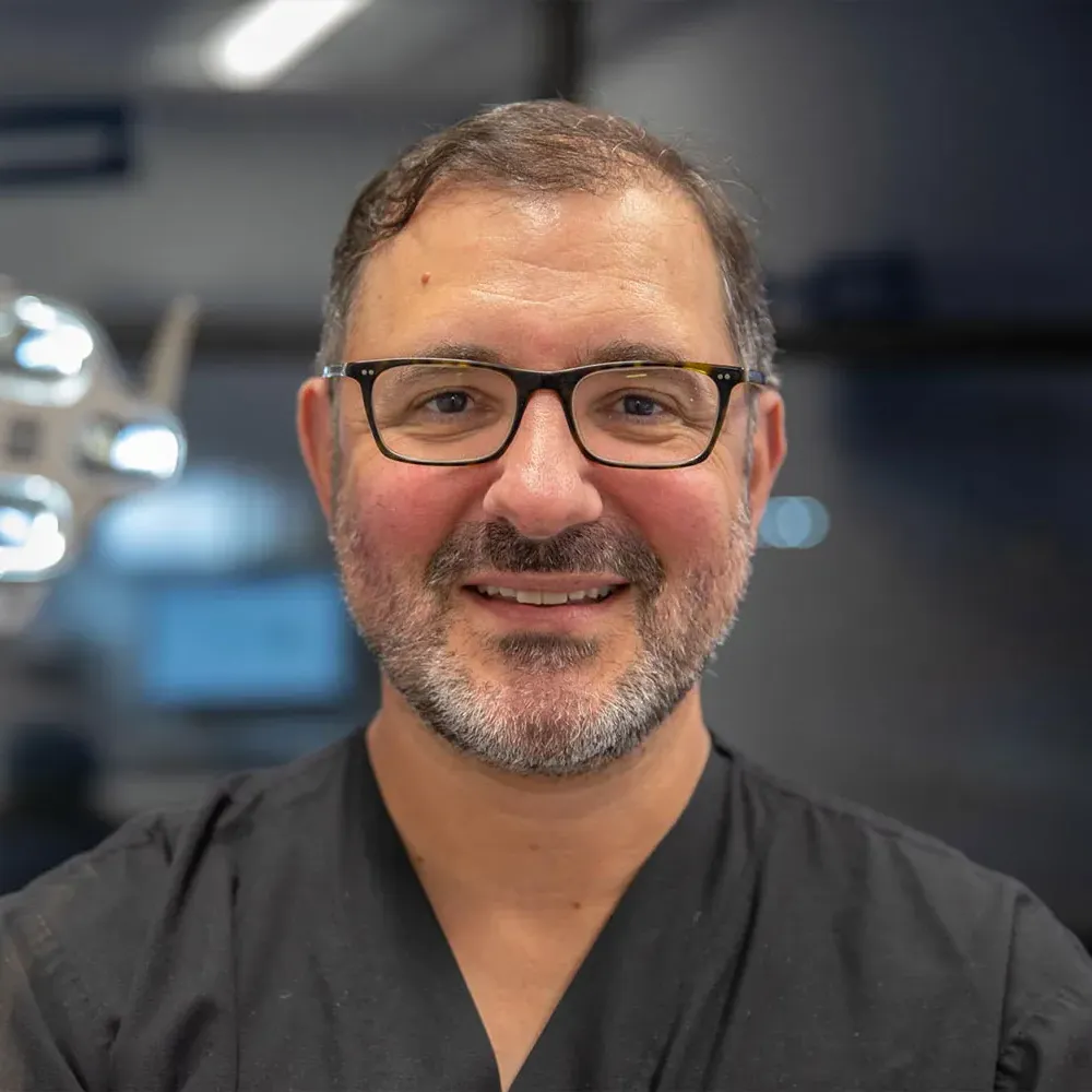Dr. George Mandelaris, periodontist and educator in surgically facilitated orthodontic therapy