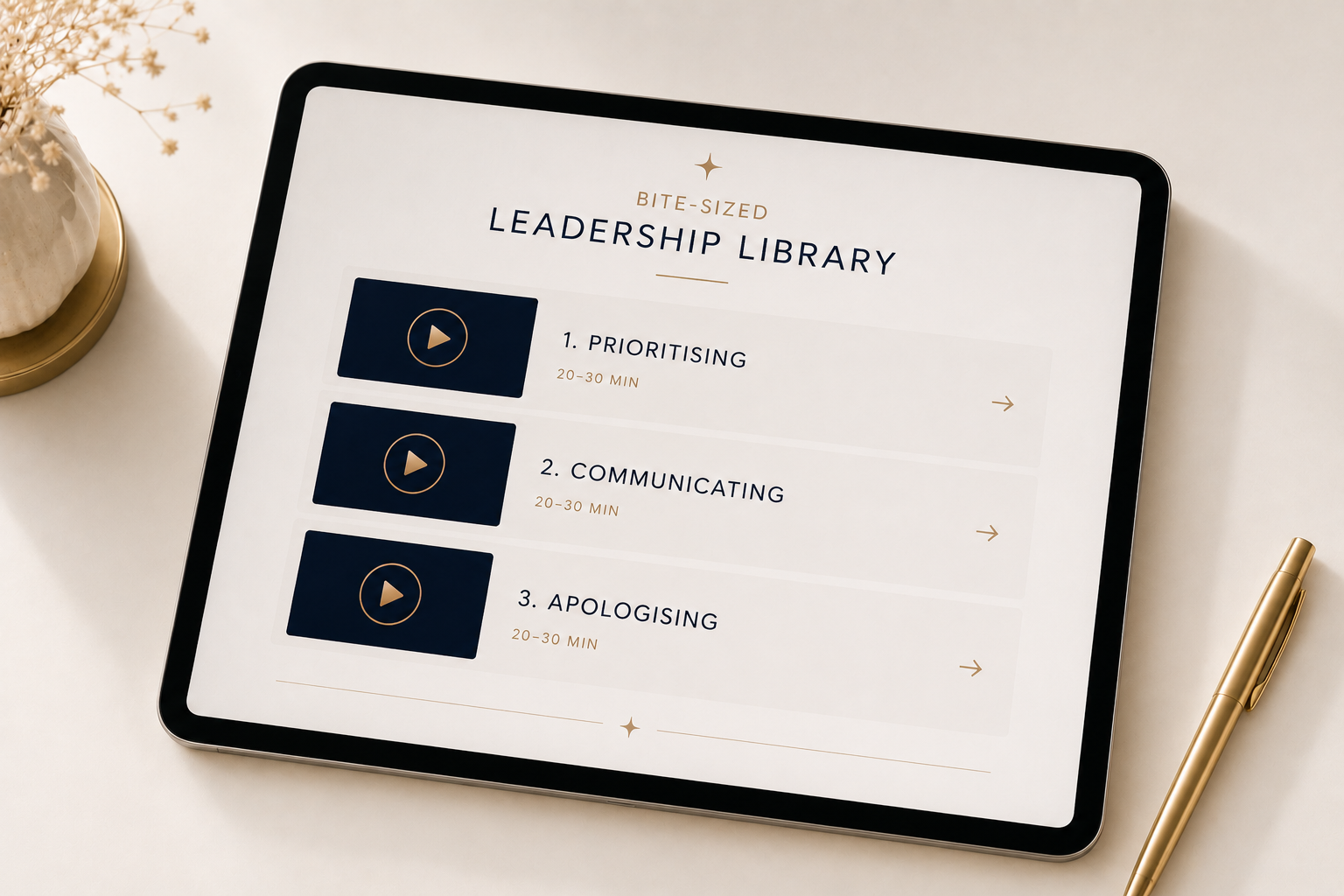 Delegation Mastery Toolkit workbook with structured sections and practical resources for improving delegation and leadership skills.