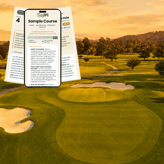 Del Monte Course Tips