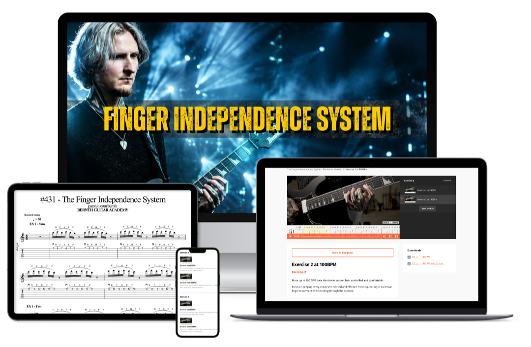 Finger Independence System — Product Stack