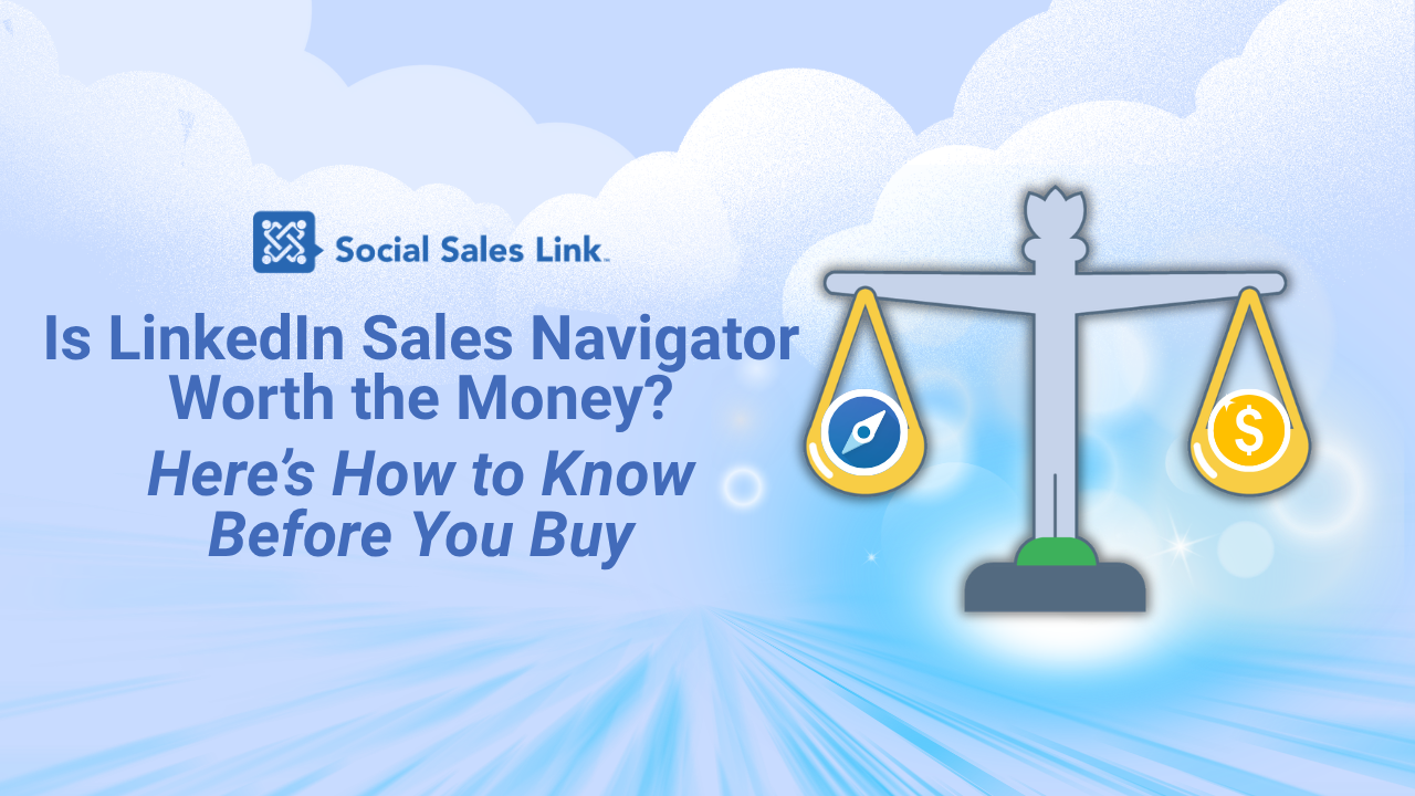 A strategic dashboard view of LinkedIn Sales Navigator filters highlighting high-growth account alerts and 2nd-degree connection opportunities.
