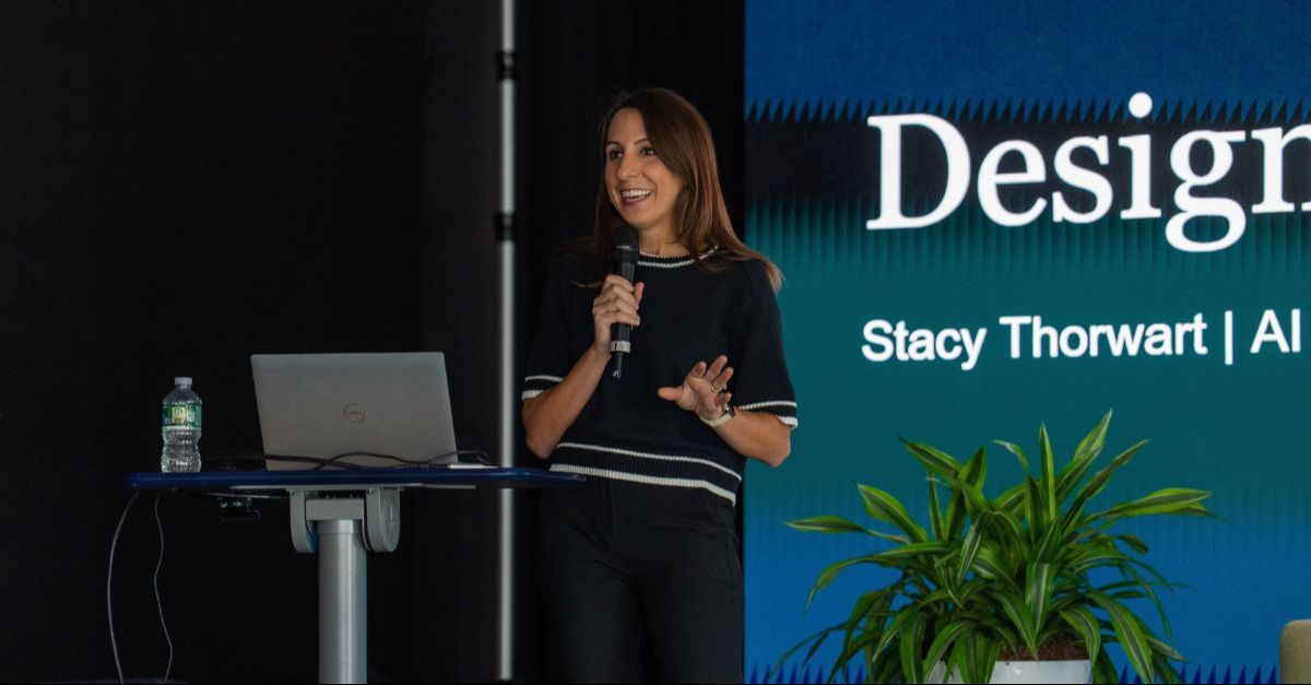 Stacy Thorwart presenting