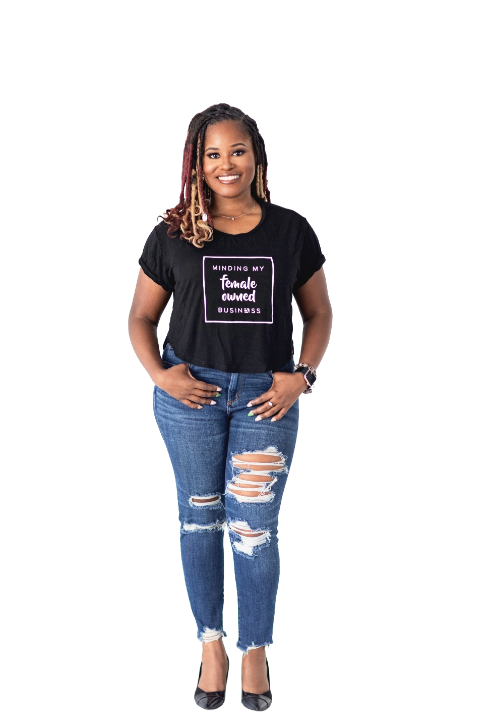 Yvette Howard, LCSW — Private Practice Strategist at her desk