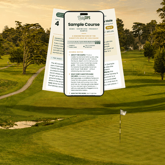 Presidio Golf Course Tips