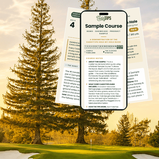 Silverado North Course Tips