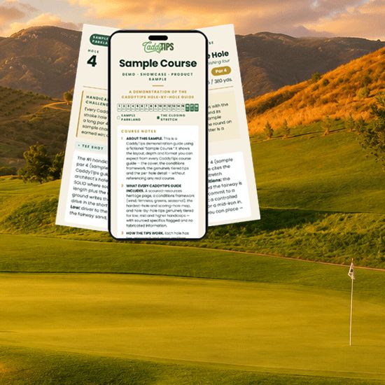 Glen Annie Course Tips