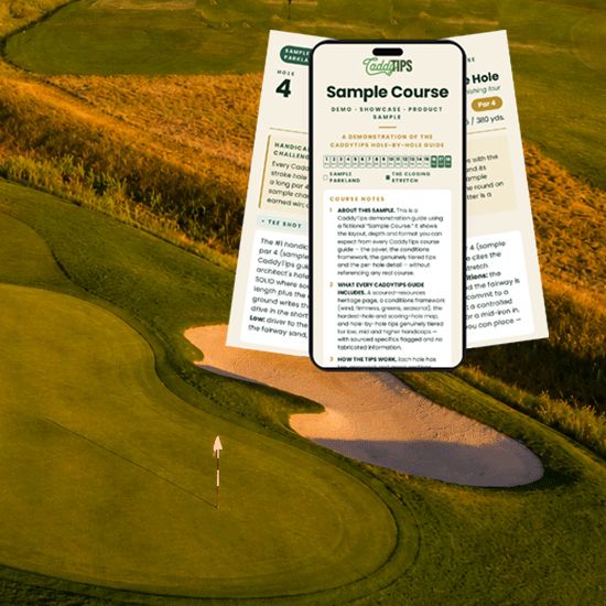 Coyote Creek Tournament Course Tips