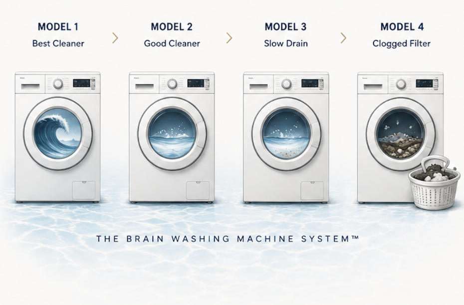 sleep resources brain washing machine