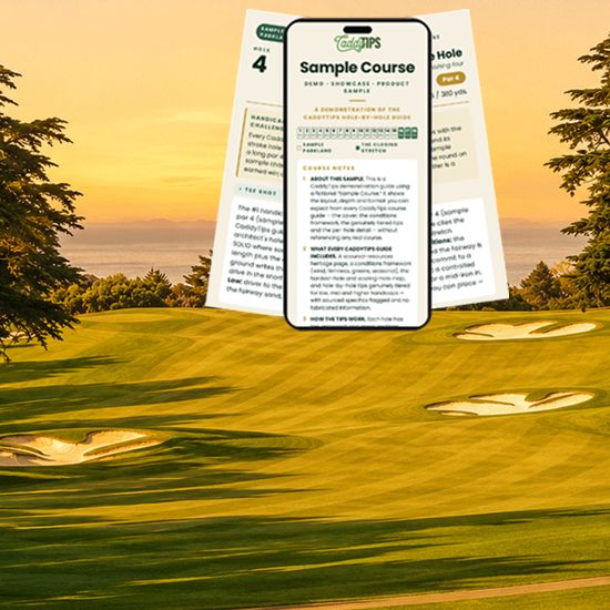 Bayonet Golf Course Scoring Tips