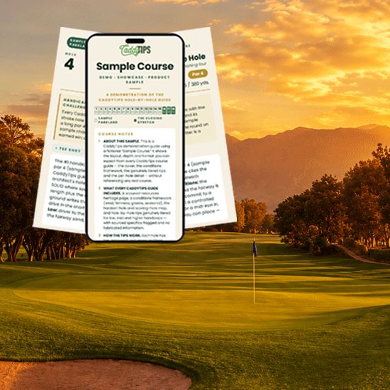 Ojai Valley Inn Golf Course Scoring Tips