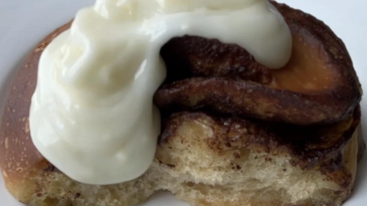 Sourdough cinnamon roll