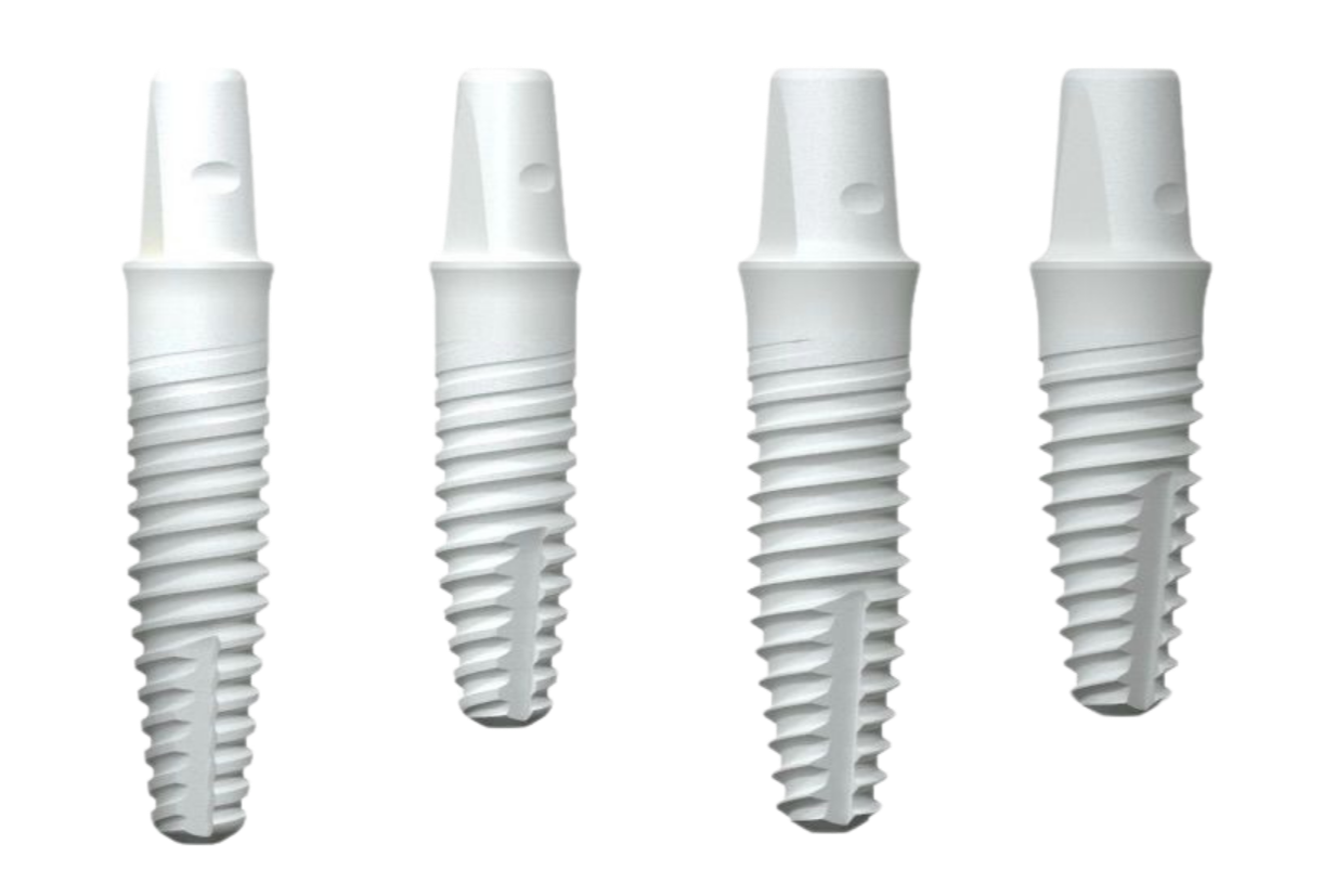 Ceramic dental implant