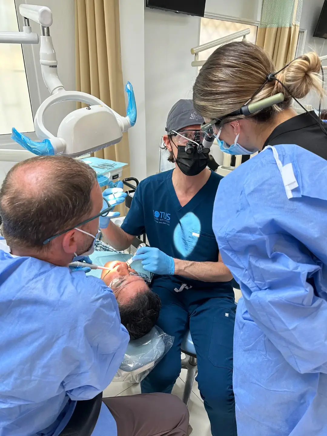 Live implant placement