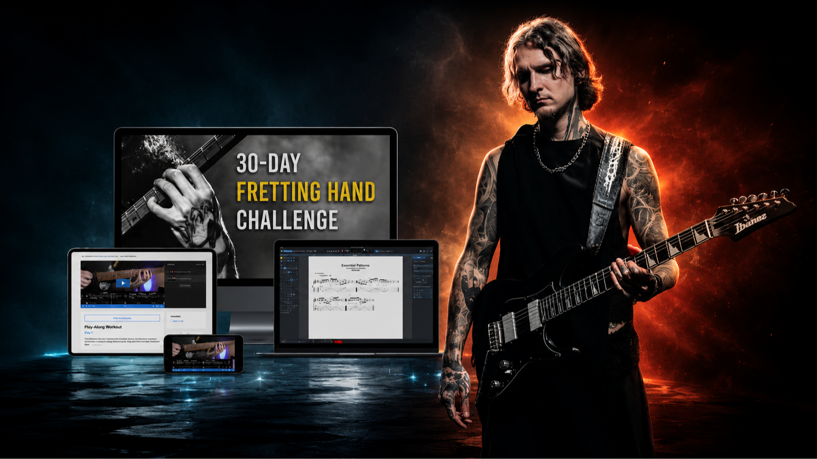 30-Day Fretting Hand Challenge