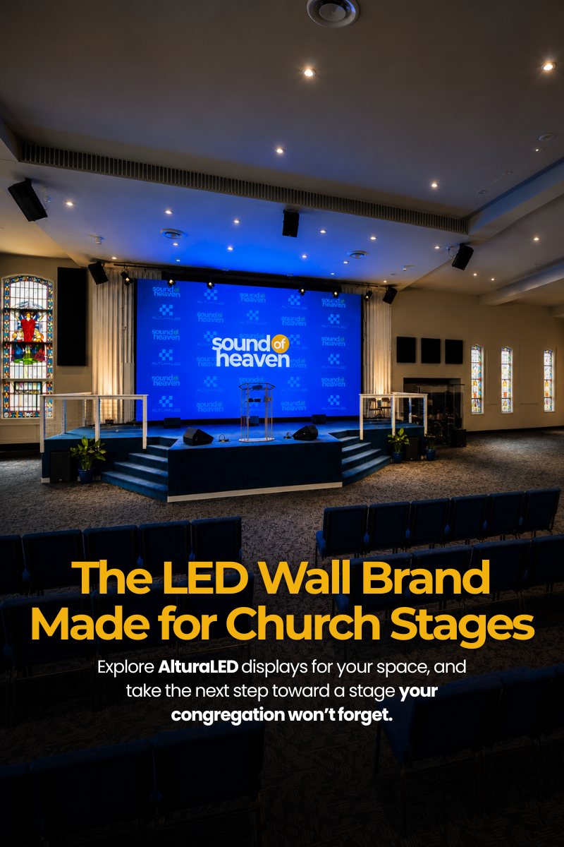 Built for Church Stages Banner Mobile