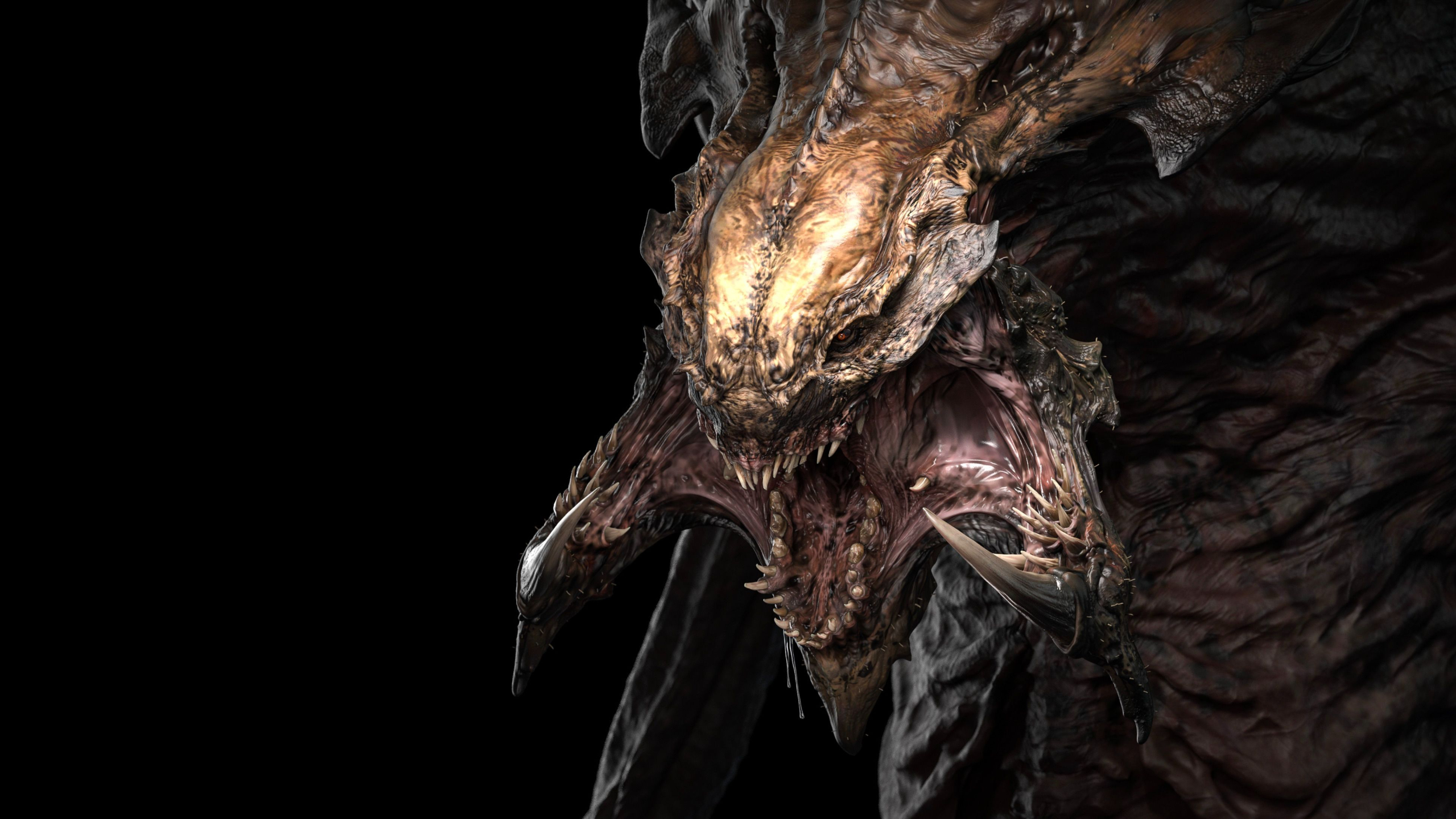 Creature art by Kevin Cassidy
