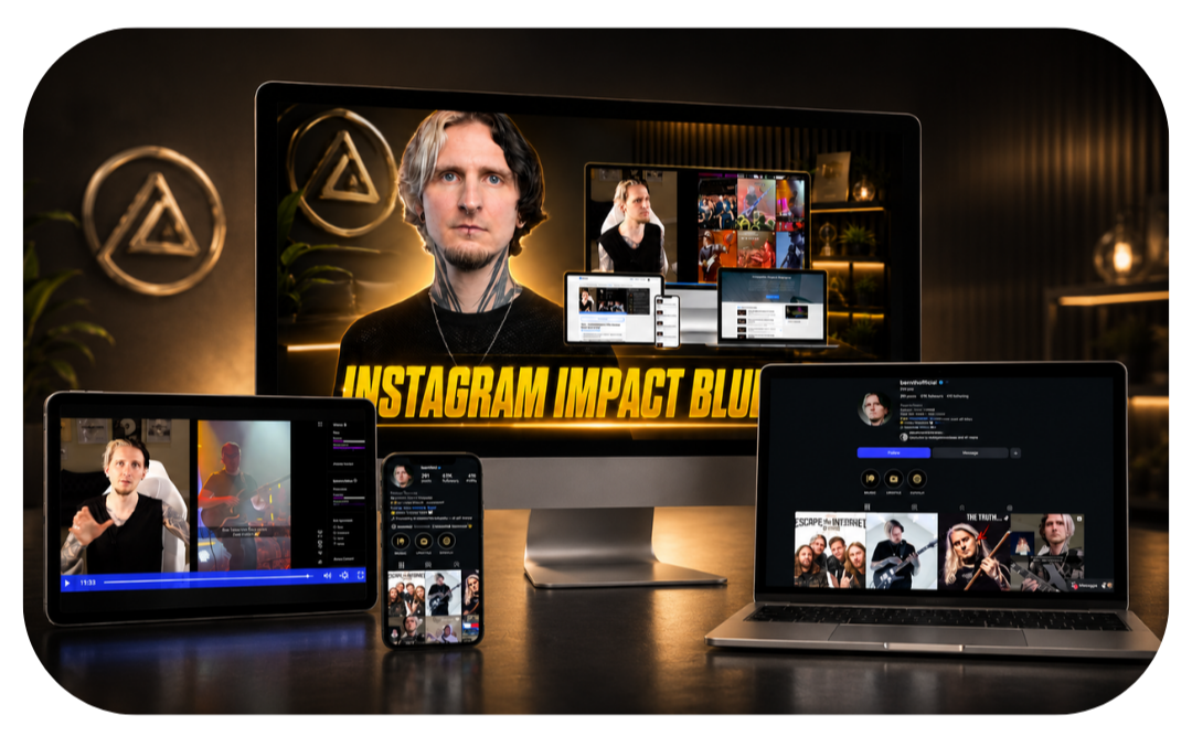 Instagram Impact Blueprint Product Mockup