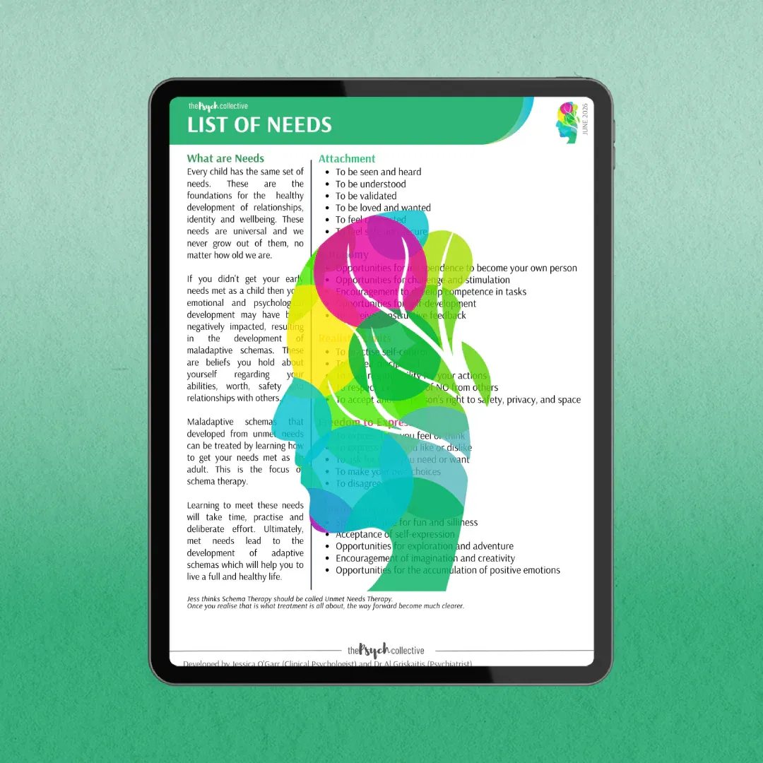 List of Needs PDF