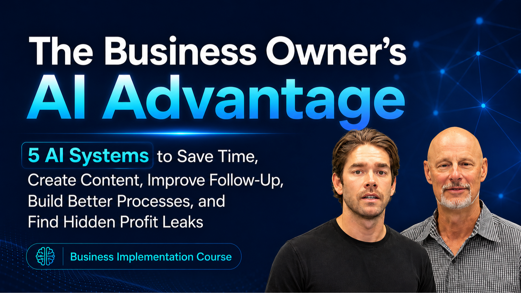 The Business Owner's AI Advantage course image