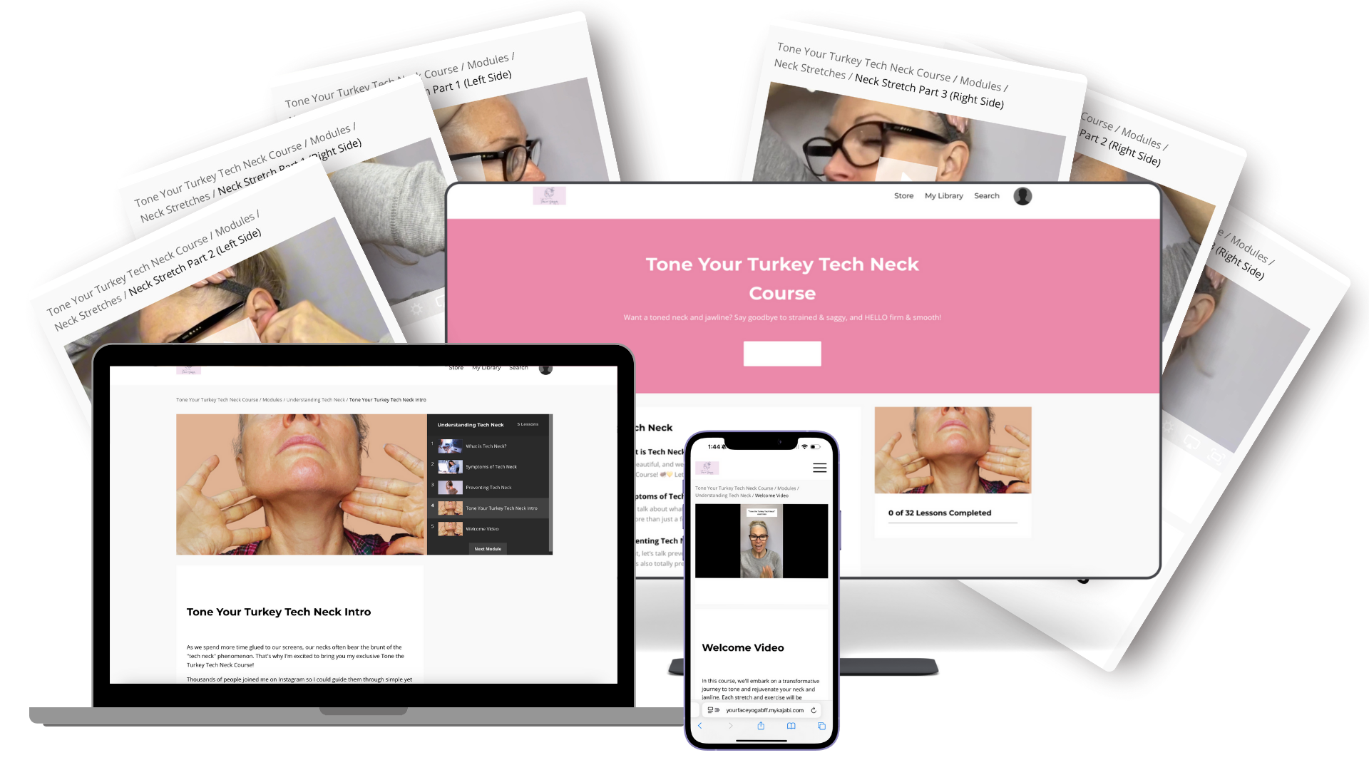 Tone Your Turkey Tech Neck Course