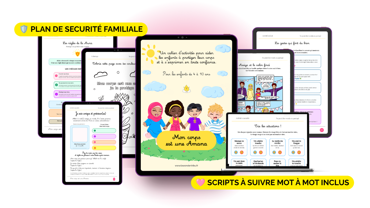 Mon corps est une Amana - couverture du workbook