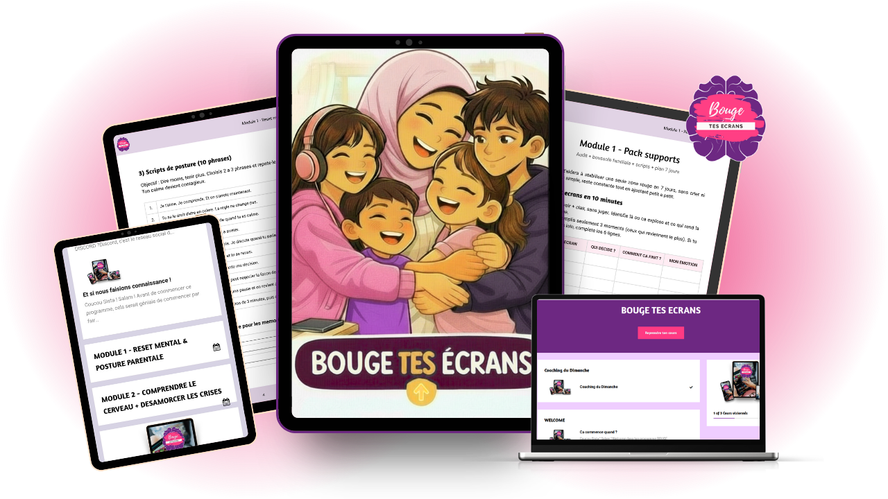 Bouge tes Écrans - programme pour parents