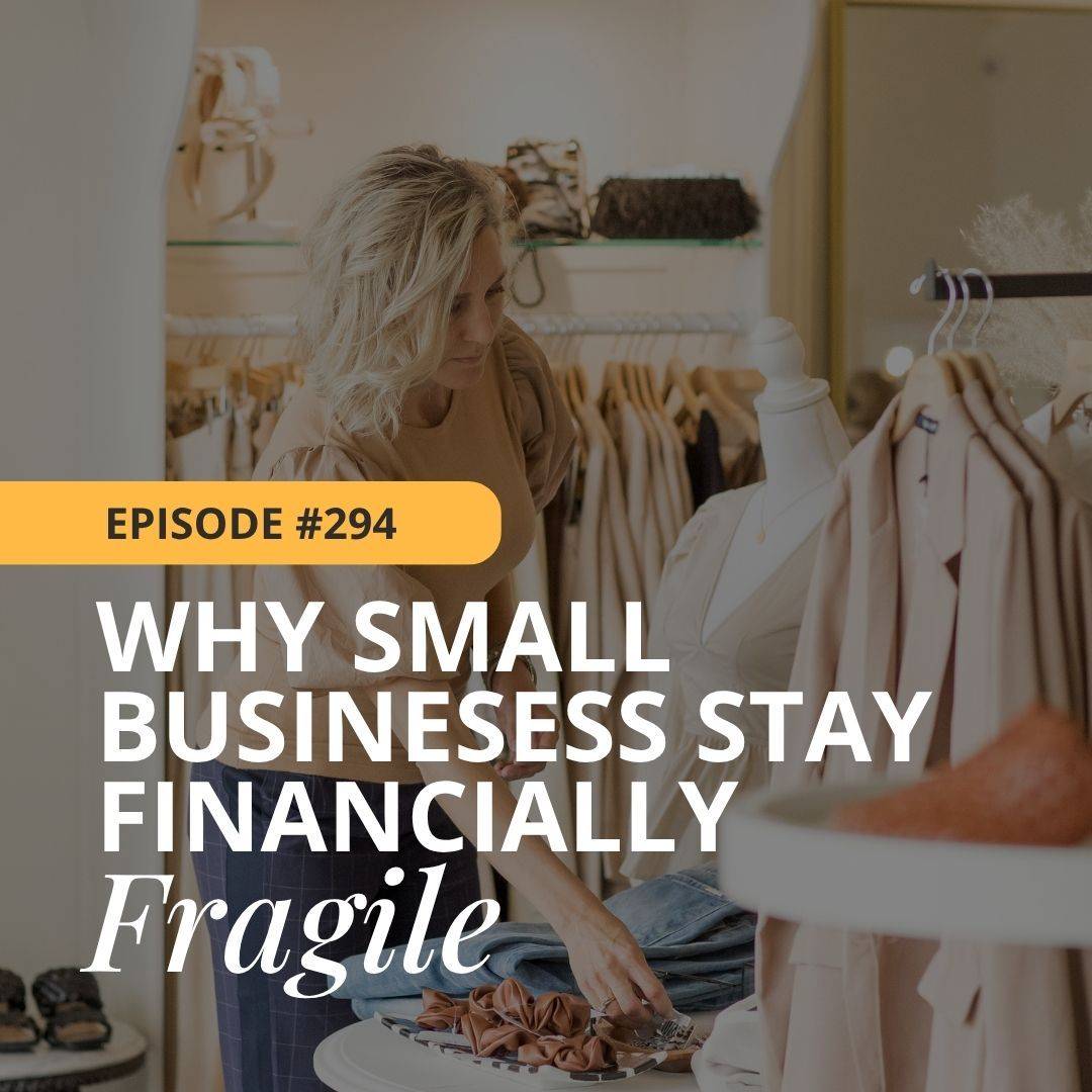 Episode 294 - Why Small Businesses Stay Financially Fragile