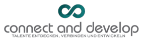 connect and develop Logo