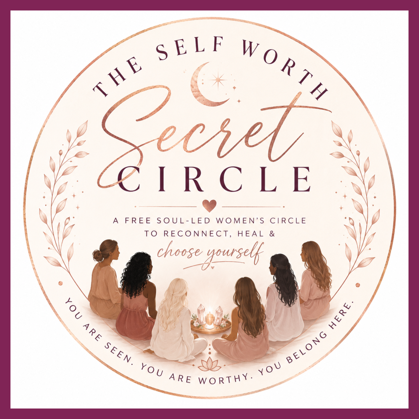 Book a private 60-minute online coaching session to help women reclaim self-worth, set boundaries, and live aligned lives