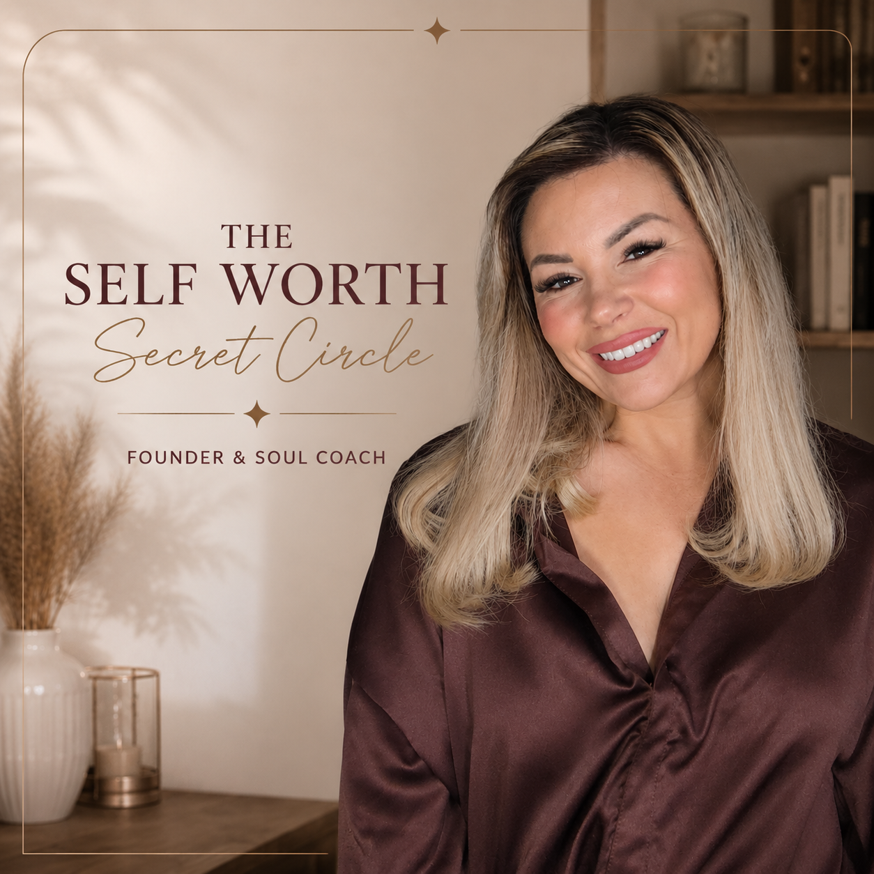 Book a private 60-minute online coaching session to help women reclaim self-worth, set boundaries, and live aligned lives