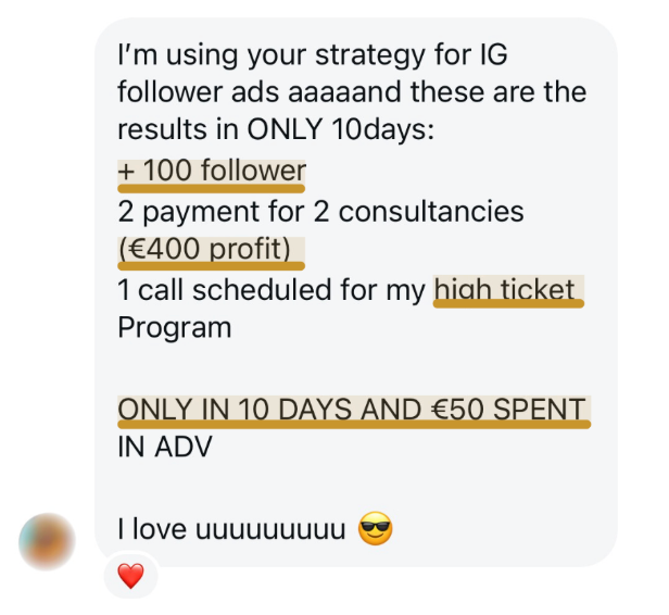 Scaling with ads proof
