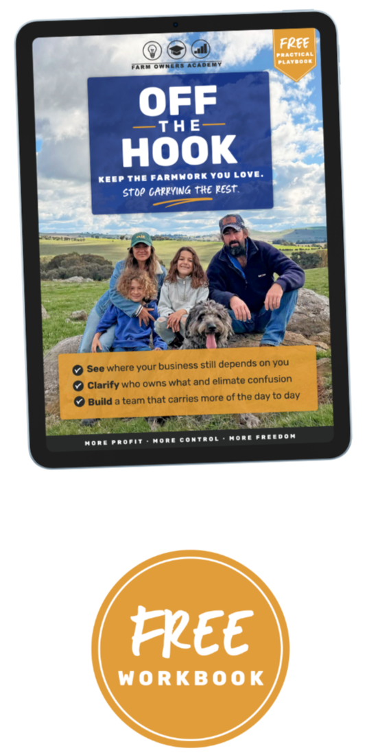 Off The Hook free workbook for farm owners