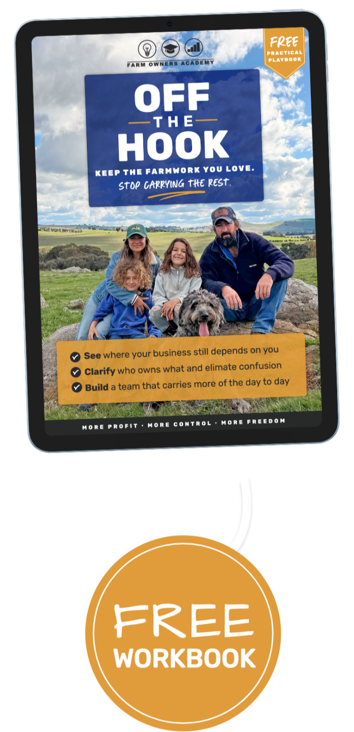 Off The Hook free workbook for farm owners