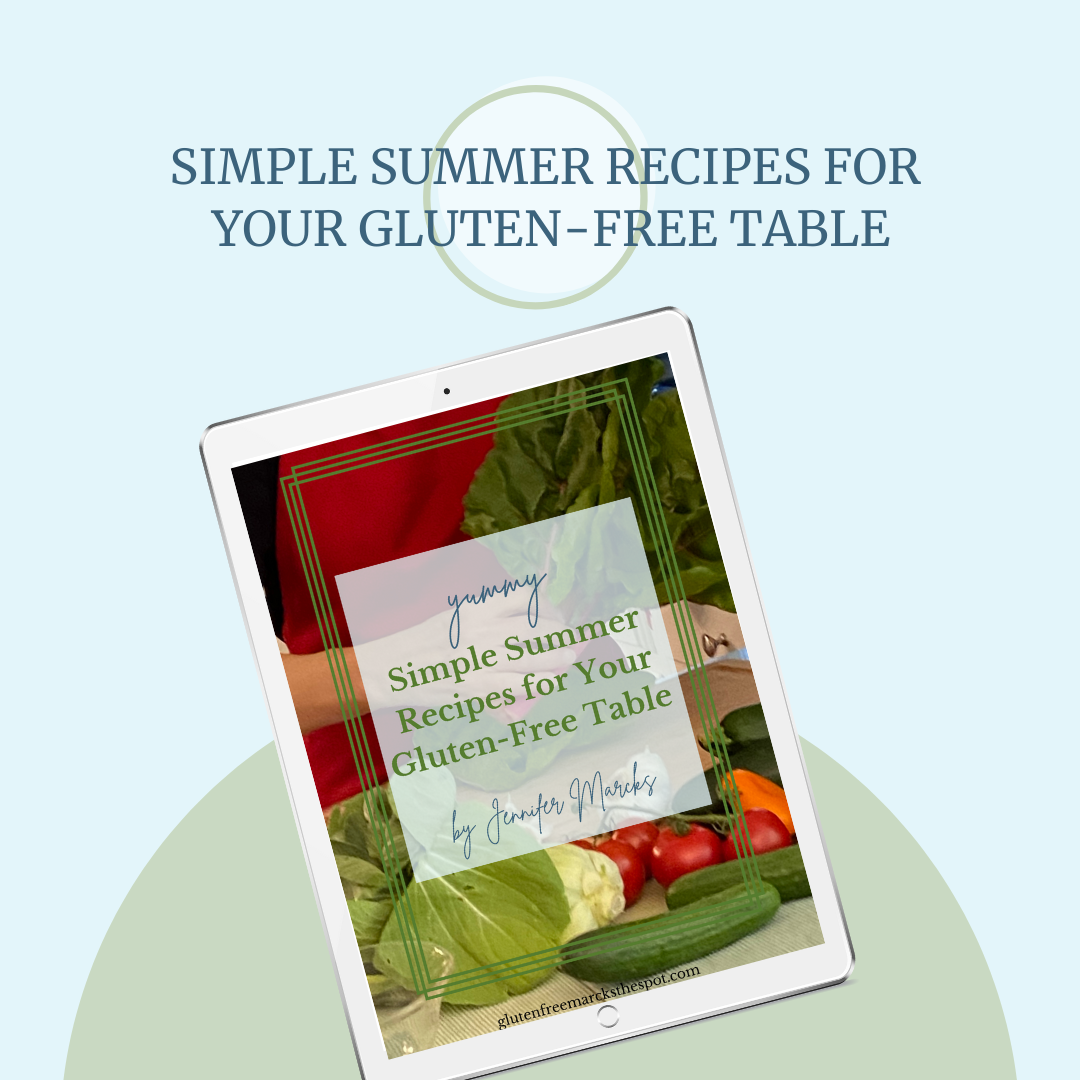 gluten free summer meal challenge workbook pack to implement the steps of the challenge