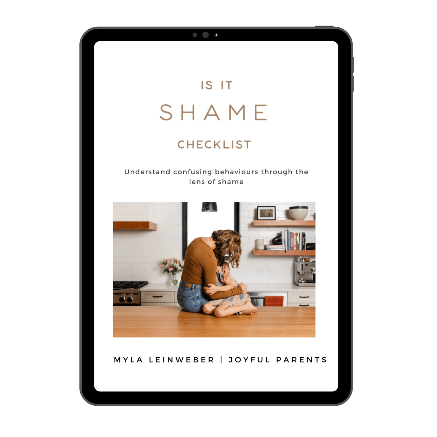 Behind the Behaviour, Is It Shame? checklist mockup