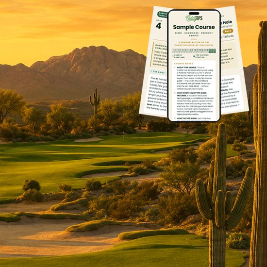We-Ko-Pa Golf Cholla Course Scoring Tips