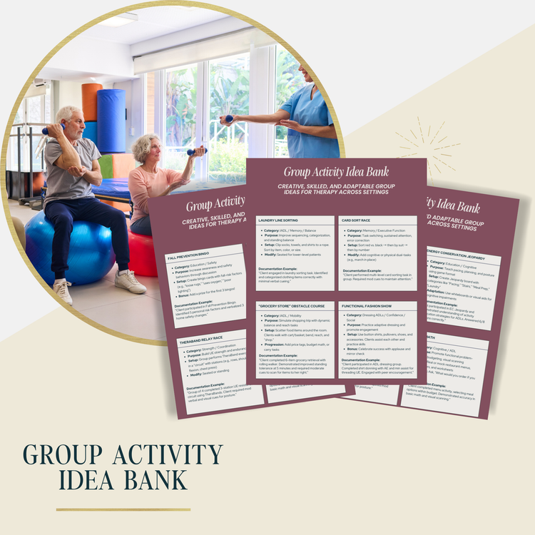 Group Treatment Idea Bank
