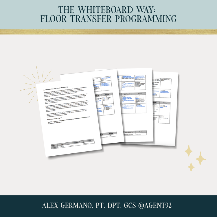 Floor Transfer Programming Guide
