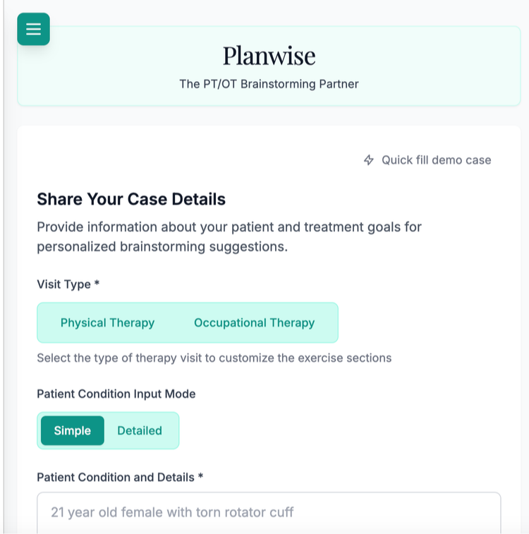 Planwise step