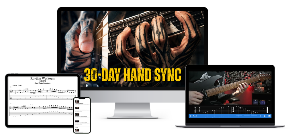 30-Day Hand Synchronization course mockup