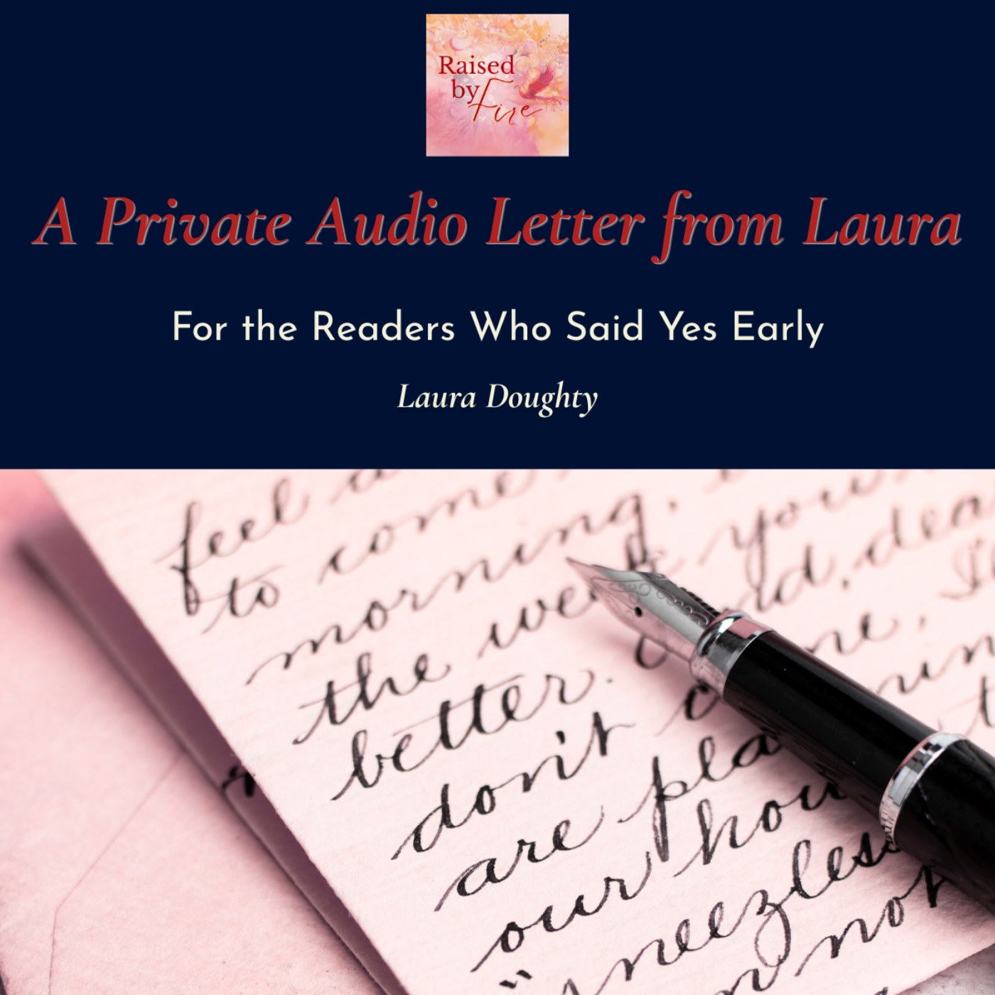 An Audio Letter from Laura