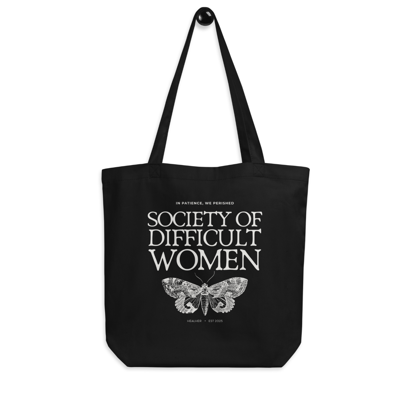 Society of Difficult Women organic cotton tote bag