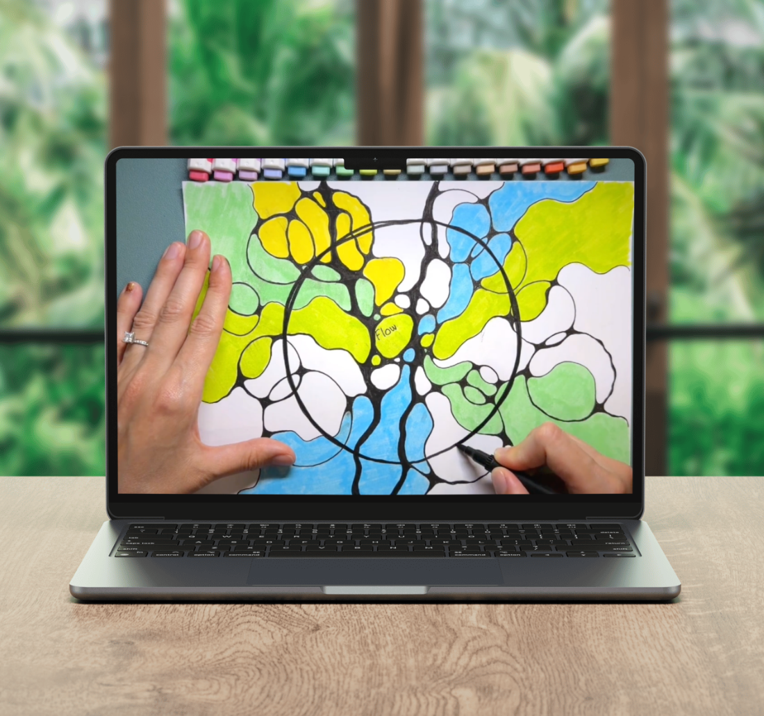 HeartFlow workshop image for a guided NeuroGraphica and heart coherence experience