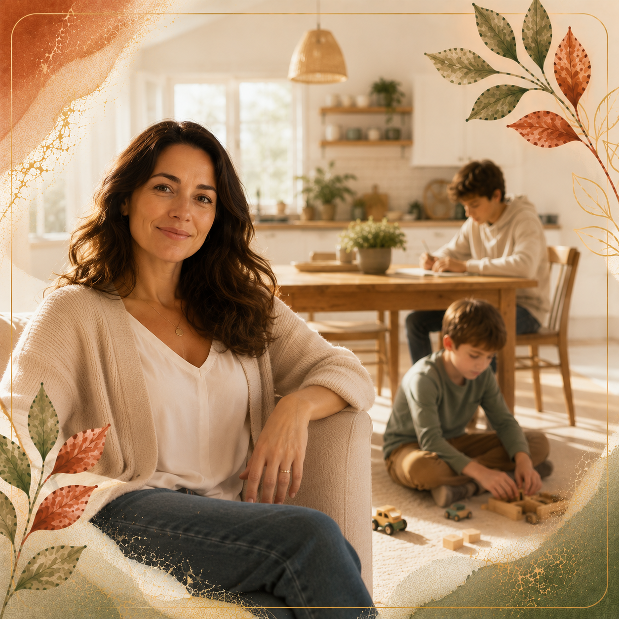 Photo d'un parent avec son enfant (à insérer)